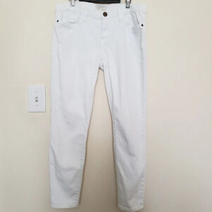 Current/Elliot The Stiletto White Denim Jeans